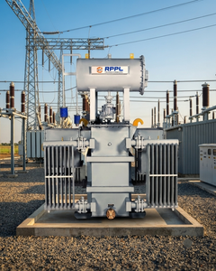 Transformateur de distribution immergé dans l'huile de marque RPPl le plus demandé, modèle 1-11 kV 415 V triphasé 50 Hz - Product Image 1