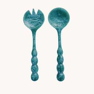 Cucharas y utensilios para ensalada de resina hechos a mano, ecológicos, con acabado espejo, para fiestas, de la India, venta al por mayor. - Product Image 5