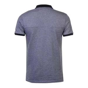 Polo tricoté pour homme à manches courtes 100 % coton, coupe ajustée, décontracté, respirant, haut de gamme pour l'été, service de vente en gros OEM ODM - Product Image 3