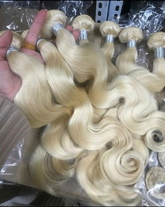 Extensions de cheveux 100% Remy noirs lisses et soyeux, meilleure qualité, cheveux humains vierges indiens bruts, style vague d'eau douce - Product Image 4