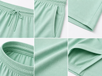 Shorts taille haute conçus pour la performance et le style, avec tissu respirant, extensible et léger, et doublure intérieure sécurisée.