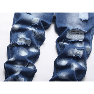 Jeans Casuales de Alta Calidad para Hombre, Pantalones de Mezclilla Personalizados al por Mayor, Jeans de Moda - Product Image 3
