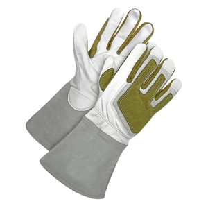 Guantes de Trabajo de Cuero Vacuno para Soldadura TIG, Resistentes al Fuego, Anti-Impactos y Anti-Cortes, Gran Venta - Product Image 1