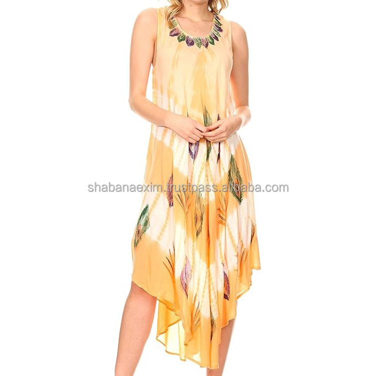 chinese dress ladies Umbrella Breeze Cotton Dress