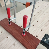 Collier de serrage réglable en acier inoxydable de précision avec mesures en pouces pour usage industriel et découpe du bois (vente en gros)