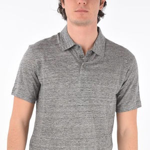 Polos Ajustados para Hombre al por Mayor, con Logotipo Personalizado Bordado, Manga Corta, Transpirables, Tejidos, para Golf - Product Image 1