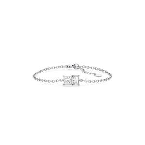 Pulseras de cadena con diamantes cultivados en laboratorio certificados REYES IGI en oro macizo de 14K y 18K, regalo de aniversario, joyería fina para mujer - Product Image 1