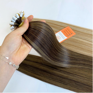 Top Quality Human Hair Bulk <b>Extensions</b> Raw Vietnamese Hair Premium Remy Tangle Free Custom Colors For Salon - Product Image 6