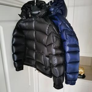 High Quality Solid Color Down Puffer Jacket Filled Windproof Casual Winter <b>Coat</b> Short Zipper Closure Regular Fit Puffer Jacket - Product Image 6