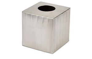 Premium Stainless Steel Tissue <b>Box</b> Holder Durable Metal Tissue Case For Bathroom <b>Vanity</b> Kitchen Counter And Desk - Product Image 2