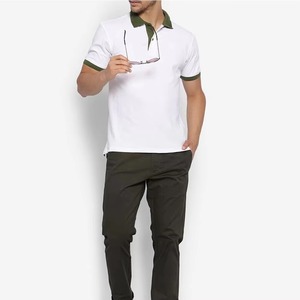 เสื้อโปโลชายคอปกพับได้ ราคาประหยัด บริการ OEM สินค้ามาใหม่ ผลิตอย่างมืออาชีพ ขั้นต่ำในการสั่งซื้อน้อย - Product Image 5