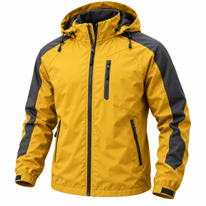 Chaquetas Transpirables para Hombre, Chaqueta Personalizada para Hombre, Impermeable, Ligera, con Capucha, Aislante, Cortavientos - Product Image 6