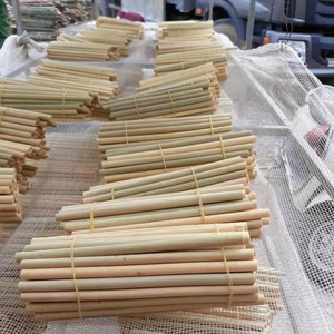 OEM Professional Bamboo <b>Straws</b> <b>Reusable</b> Biodegradable Drinking <b>Straws</b> Custom Size and Logo for Coffee Brands - Product Image 1