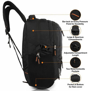 Mochila Escolar Profesional Ligera con Logotipo Personalizado, Suave, Transpirable, Cómoda, con Cierre de Cremallera y Correa para el Hombro - Product Image 3