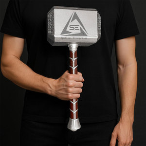 Marteau Thor pour adulte, livraison directe d'usine, usage extérieur, poignée en acier antidérapante, qualité industrielle, garantie 3 ans, le plus vendu - Product Image 5