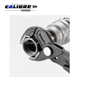 Pince multiprise TAIWAN CALIBRE 3 pièces 7\"10\"12\" métrique/im impérial à mâchoires dentelées en acier allié à haute teneur en carbone, poignées souples, réglage rapide, bricolage, OEM - Product Image 4