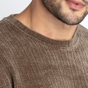 Sweat-shirt surdimensionné pour homme en coton molletonné, col rond, streetwear, décontracté, vêtements de sport, entraînement, logo personnalisé OEM - Product Image 3