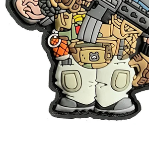 Parche de PVC Personalizado, Material Flexible y Suave con Logotipo Grabado en Relieve para Regalos Corporativos, Obsequios para Eventos y Equipos - Product Image 4