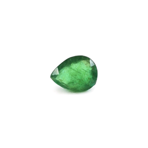 Esmeralda natural de Zambia en forma de pera de 1 quilate, piedra preciosa facetada suelta para la fabricación de joyas, lista para usar. - Product Image 4