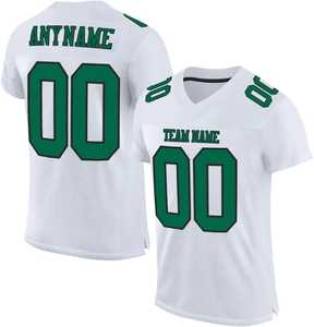 Camiseta de Fútbol Americano para Hombre, Cuello en V, Manga Corta, Número Serigrafiado, Transpirable, Precio Económico, Directo de Fábrica en Línea - Product Image 4