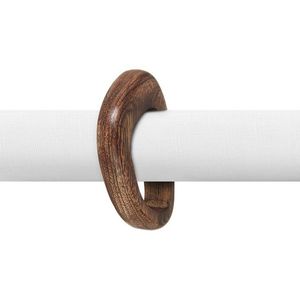 Anneaux de serviette en bois écologiques, durables, modernes et luxueux pour mariages, hôtels, restaurants, vaisselle américaine - Product Image 1