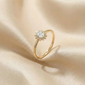 Anillo Solitario Ovalado de Moissanita, Piedra de Nacimiento de Abril, Minimalista, Plata 925, Anillo de Compromiso - Product Image 2