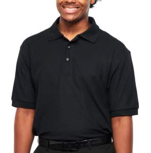 Chemises polo de sport à motif logo personnalisé, manches tombantes, haute qualité, performance, grandes tailles, col contrastant, chemises polo de golf - Product Image 1