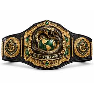 Cinturón de Campeonato Personalizado Obsidian Serpent para Lucha Libre, Boxeo, MMA, Placas Metálicas, Logotipo Personalizado, OEM, Venta al Por Mayor, TRX-WS042 2.2m - Product Image 2