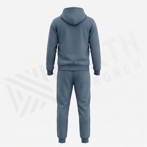 Survêtement en velours de haute qualité personnalisé pour hommes, vêtements de sport en velours, survêtement en molleton de luxe pour hommes, survêtements pour hommes - Product Image 2