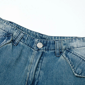 Nouveauté 2026 – Short en jean en toile de haute qualité pour homme, taille élastique, séchage rapide, sur mesure, 100 % coton, design déchiré, style urbain uni - Product Image 2