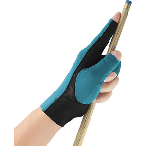 Guantes de billar transpirables de 3 dedos para hombre y mujer, resistentes al agua, precio mayorista económico - Product Image 5