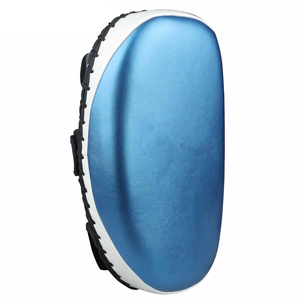 Almohadillas Tailandesas de Cuero PU Curvadas, Directas de Fábrica, para Entrenamiento de MMA, Almohadillas de Boxeo Absorbentes de Impactos para Gimnasio y Fitness - Product Image 2