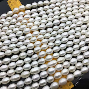 Perlas de Arroz Ovaladas Blancas de Agua Dulce de 3-4mm, Hilo Suelto para Fabricación de Joyas, Venta al por Mayor, Estilo en Tendencia 2026 - Product Image 2