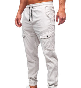 Pantalon cargo ample sur mesure OEM pour hommes, style streetwear, pantalon large personnalisé, pantalon cargo confortable pour hommes, vente en gros - Product Image 4