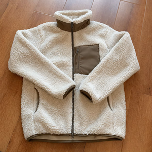 <b>Men</b> Sherpa <b>Fleece</b> <b>Jacket</b> Zip Up Sherpa <b>Lined</b> Outerwear Thick Collar Zip <b>Jacket</b> for Autumn Winter Casual Wear - Product Image 5