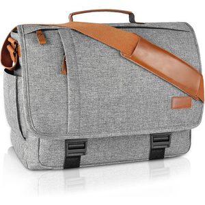 New Men's Casual Business Sport style Large capacity Customizable Durable Water-resistant Single-shoulder <b>Laptop</b> Crossbody Bag - Product Image 1
