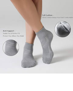 <b>Soft</b> Breathable Men's Ankle Dress <b>Socks</b> Offering Comfort Elasticity Lasting Durability Sporty Sweat-Absorbent Quick Dry - Product Image 4