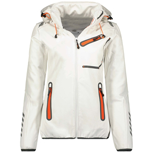 Chaqueta Softshell Personalizada con Logotipo para Mujer, Impermeable, Cortavientos, con Capucha, Suministro al por Mayor, Transpirable, Estilo de Vida, Proveedor de Pakistán - Product Image 6