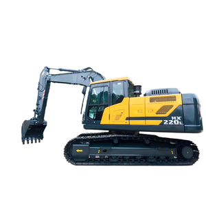 รถขุดไฮดรอลิกสำหรับงานหนัก HX220L สีเหลืองแบบตีนตะขาบ - Product Image 6