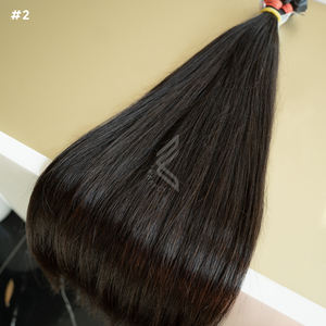 ผมต่อแบบปลายแบนดิบจากเวียดนามผมบริสุทธิ์จากยุโรป2024คอลเลกชันปีใหม่ - Product Image 2