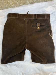 Pantalones Cortos de Mezclilla Estilo Trachten para Hombre, Marca Falke Premium, en Oferta - Product Image 4