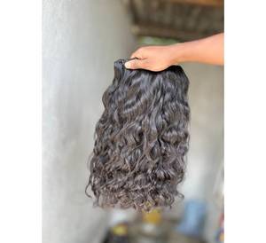 ผมต่อแบบพรีเมียม เกรดเวฟท์  แบบดับเบิ้ลดรอว์น  ผมแท้ธรรมชาติ  แบบลอนธรรมชาติ/แบบหยักศก  ผมแท้เรมี่ - Product Image 2