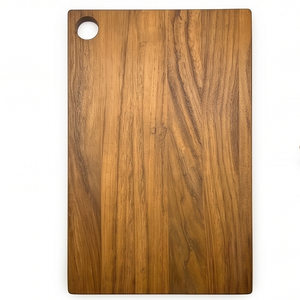 Planche à découper en bois de noyer personnalisée, écologique, avec trou de suspension, épaisse et durable, pour la préparation des aliments - Product Image 2