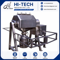 Mélangeur octogonal automatique de 500 litres en acier inoxydable avec moteur robuste, garantie 200 kg, utilisation industrielle certifiée