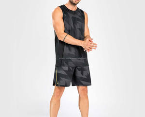 Custom Low MOQ Fullover Sublimated Running <b>Singlet</b> Cotton <b>Singlets</b> for Sport <b>Men</b> tank Top Hot - Product Image 6