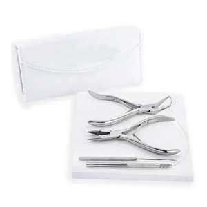 Kit de Herramientas para Extensiones de Cabello de Acero Inoxidable de Alta Calidad OEM ODM con Logotipo, Tijeras Duraderas y Reutilizables con Lazo de Tracción para Uso en Salón y Hogar - Product Image 2