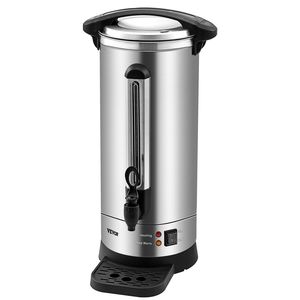 Cafetera Eléctrica Comercial de 110V y 1500W, Dispensador de Acero Inoxidable para 110 Tazas, Preparación Rápida de Café y Té - Product Image 1