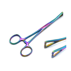 Hosanna Surgical Professional Steel Manual Body Piercing <b>Tools</b> <b>Kit</b> 16 Pieces Septum Dermal Pennington Forceps Ring Pliers Tweeze - Product Image 6