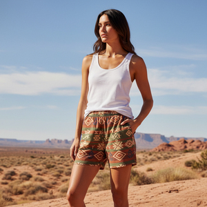 Modern Fit Unisex Summer Shorts Mid <b>Thigh</b> Length Casual Shorts Breathable Cotton Twill Chino Shorts for Men and Women - Product Image 6