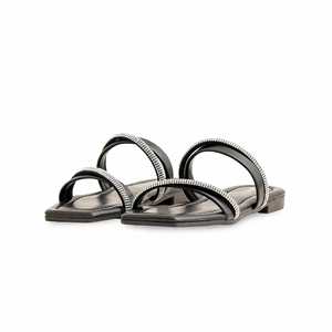 รองเท้าแตะทางการสีดำเด็กผู้หญิง - Product Image 3